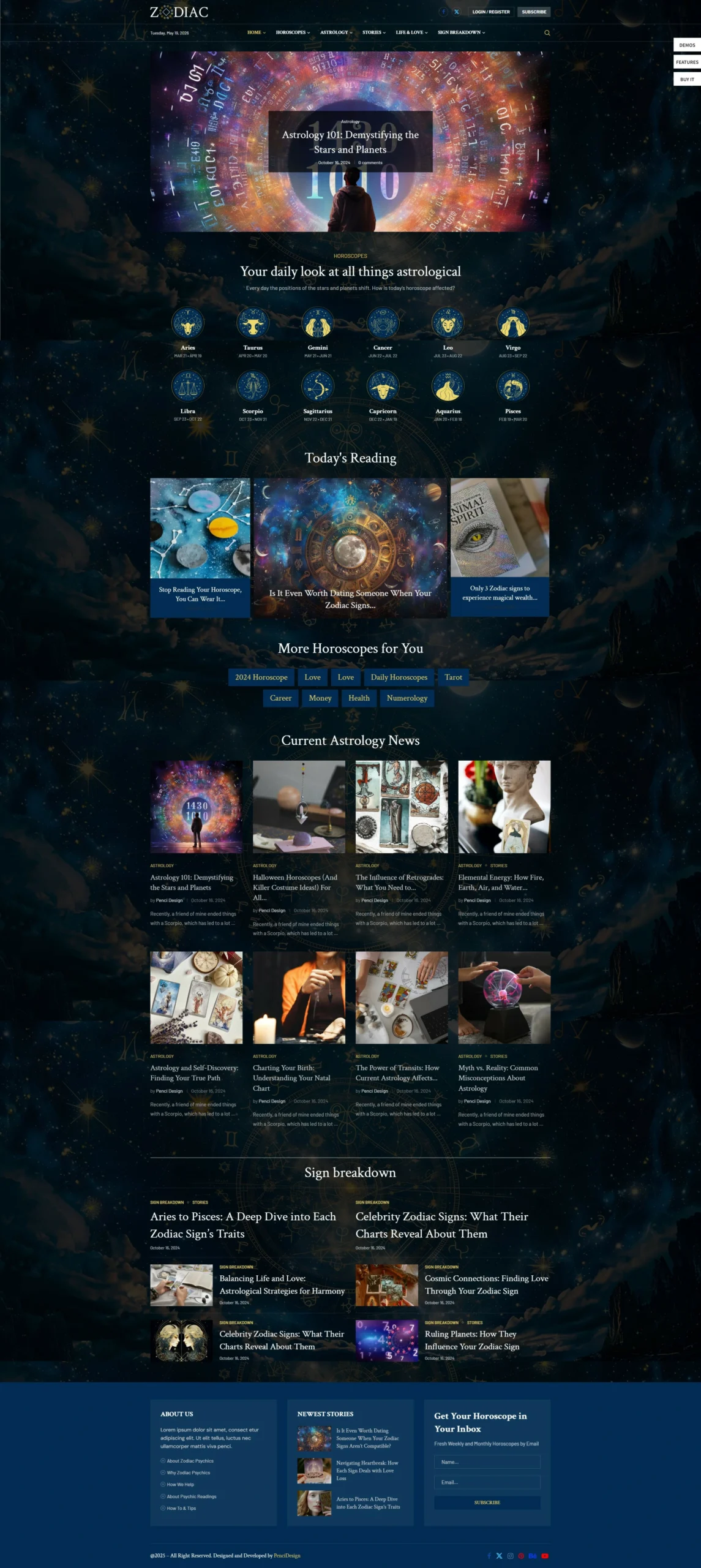 星座运势与占星文化博客